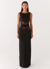 Karma Maxi Dress - Black